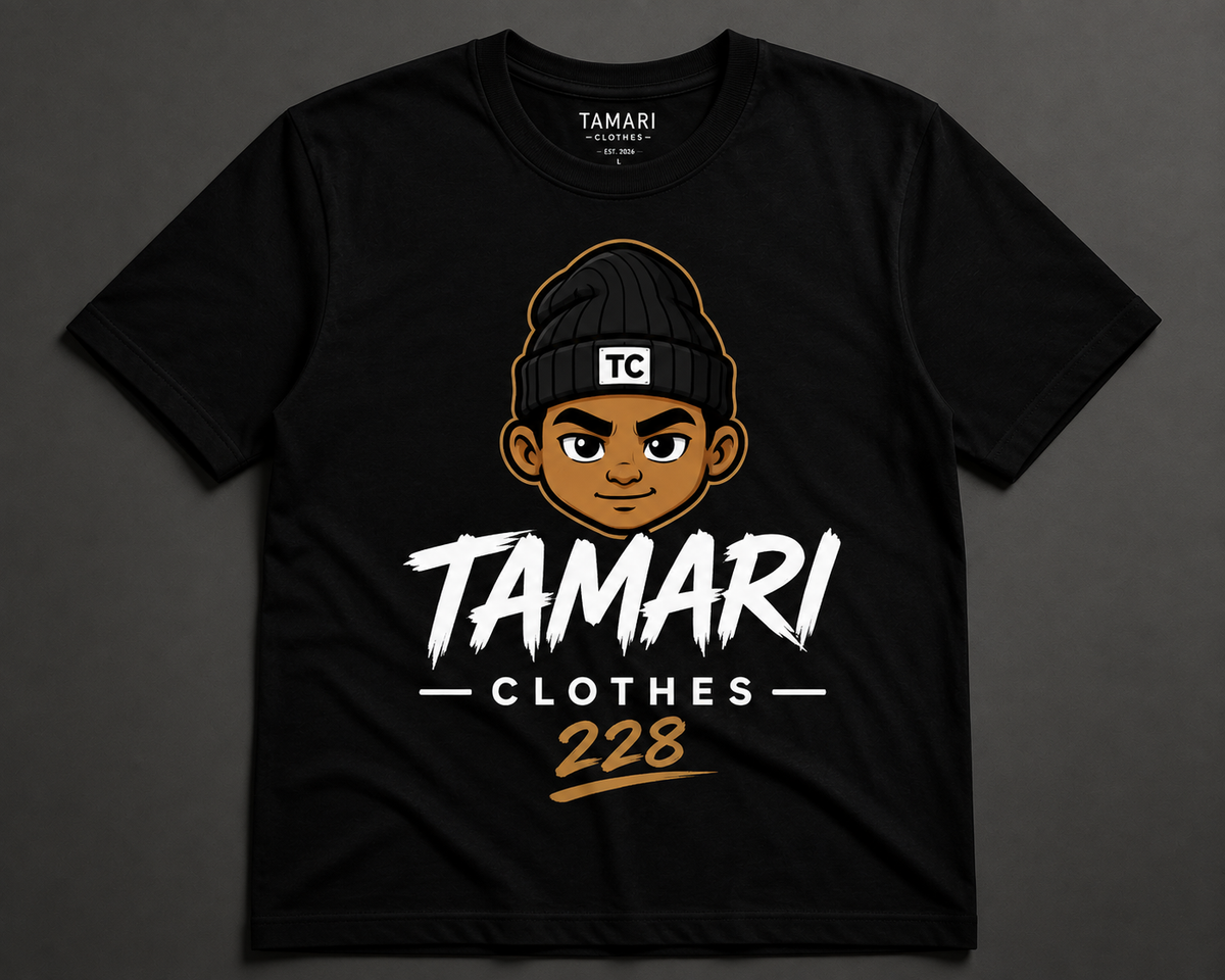 Tamari Clothes Signature Tee – Black